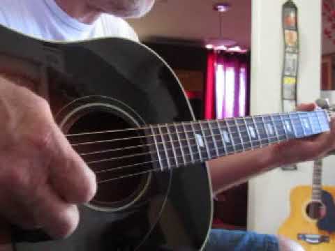 Epiphone Texan Limited Edition 1994 - YouTube