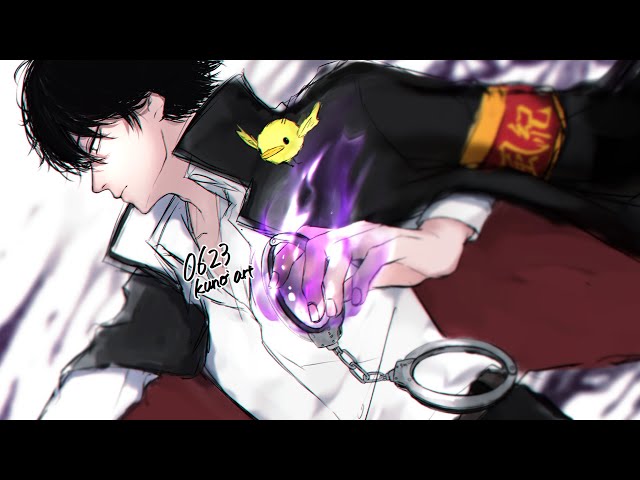 雲雀恭弥 落書き／【KHR】Speed Painting - YouTube