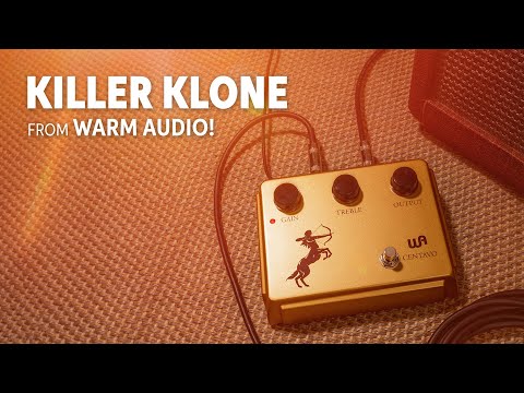Warm Audio Centavo Professional Overdrive Pedal Demo - YouTube