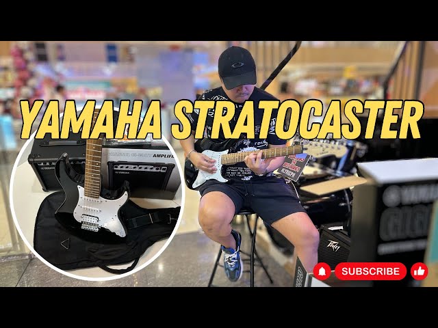 YAMAHA EG112 STRATOCASTER UNBOXING—FIRST VLOG 2024!! - YouTube