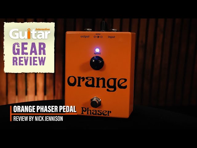 Orange Phaser Pedal | Guitar Interactive | Review - YouTube