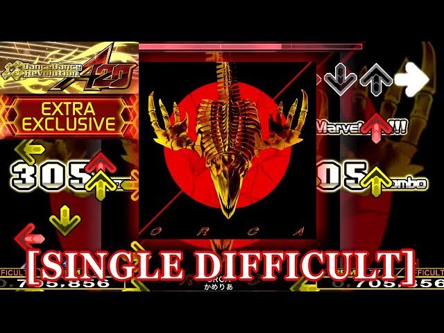 DDR A20】 ORCA [SINGLE DIFFICULT] 譜面確認＋クラップ - YouTube