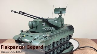 TAMIYA 35099 Military 1/35 German FLAKPANZER GEPARD Scale Low Price