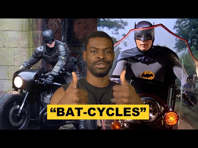 Batman's absurd motorcycle collection - YouTube