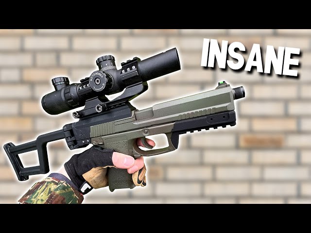 Airsoft Sniper Pistol DESTROYS (Novritsch SSX23 with Tridos Nano