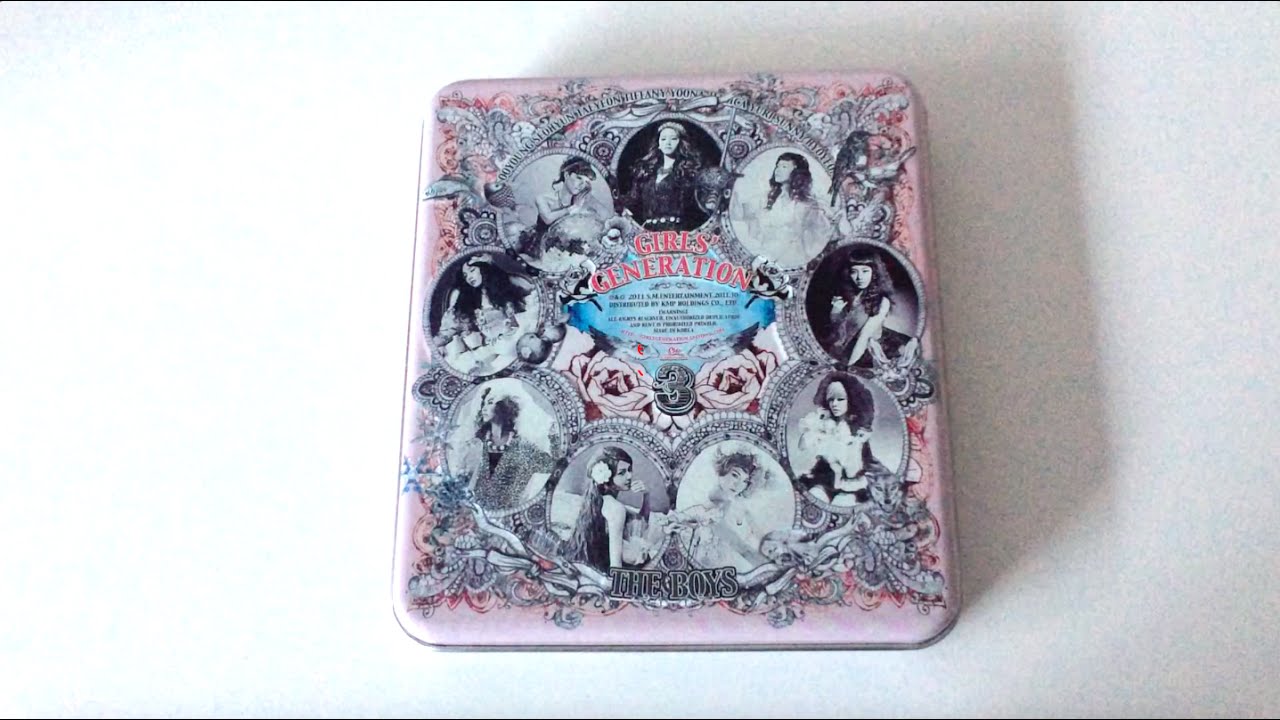♡Unboxing Girls' Generation (SNSD) 소녀시대 3rd Studio Album The