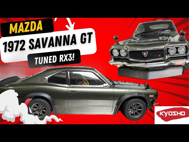 KYOSHO 1/10 Fazer Mk2 1972 Mazda Savanna GT - YouTube