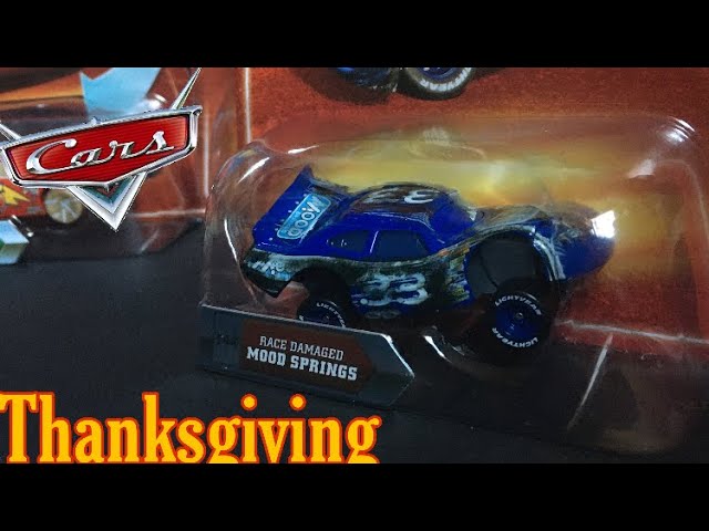 Mattel Race Damaged Mood Springs #33 Disney Pixar Cars (Rev N Go