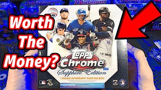 New!!! 2020 Topps Chrome Sapphire Baseball Cards Unboxing!!! - YouTube