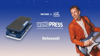Introducing the Hotone Wong Press - Cory Wong's signature Volume