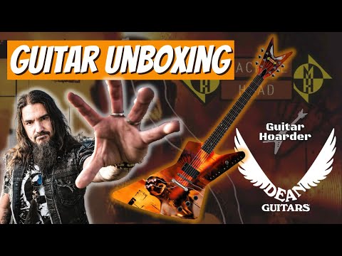 Guitar Unboxing - Dean Guitars ZX BME - Machine Head Burn My Eyes