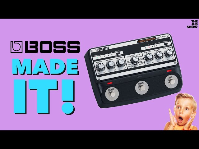 BOSS Created The World's Greatest Analog Delay! (Delay Machine DM