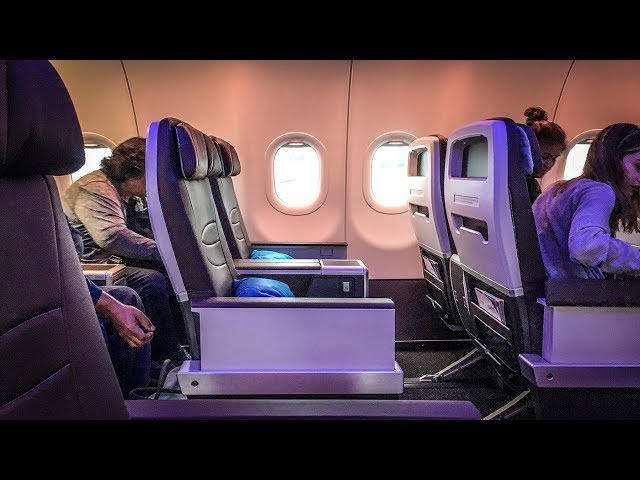 SO good!! Hawaiian Airlines A321neo first class SAN-OGG - YouTube