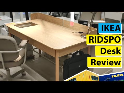 IKEA RIDSPO Desk quick review - YouTube