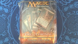MTG 2010 Premium Deck Series: Fire and Lightning