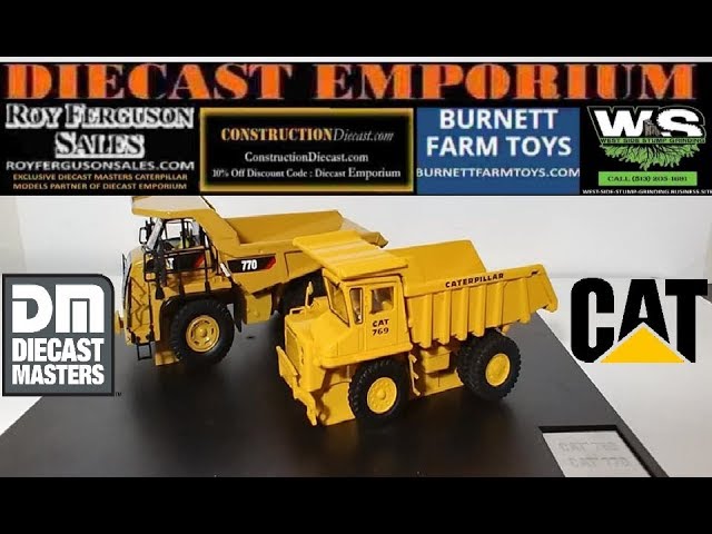 Diecast Masters Evolution Series Off-Highway Trucks (Caterpillar