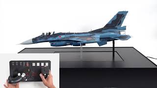 F-2戦闘機 専用ディスプレイベース（稼働ギミック付き