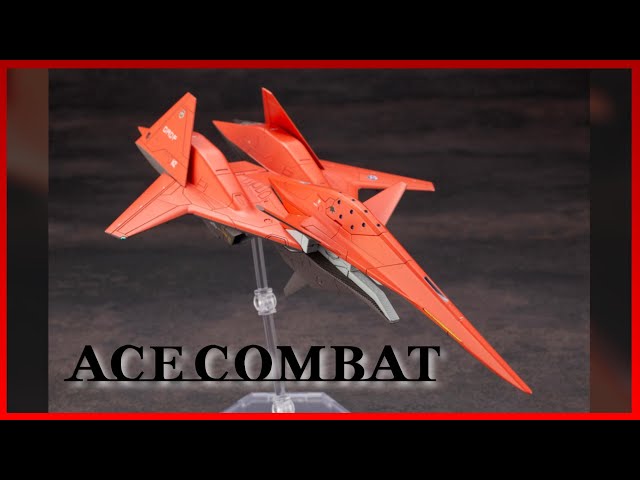 Ace Combat ADF-01 1/144 Model Kit / KOTOBUKIYA - YouTube