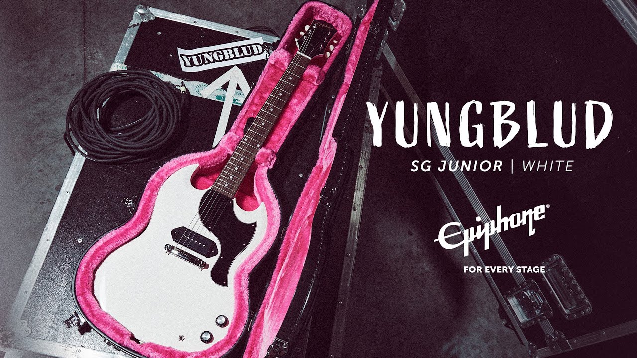 The Epiphone YUNGBLUD SG Junior, Classic White - YouTube