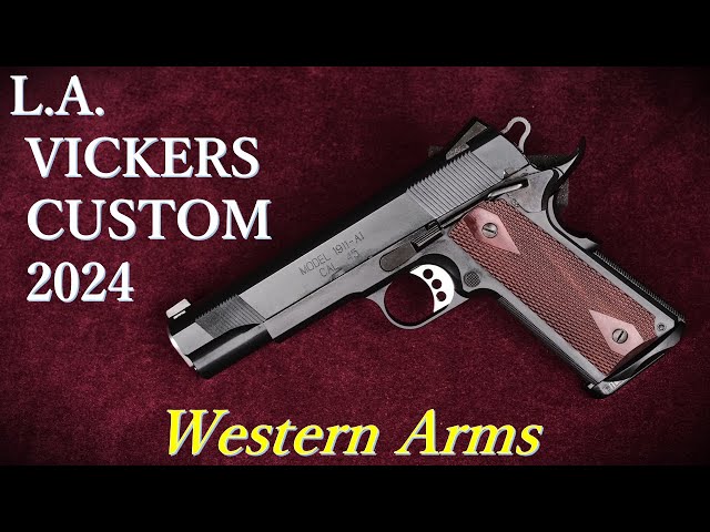 L.A.ヴィッカーズ・カスタム & 実物木製グリップ / ウェスタンアームズ