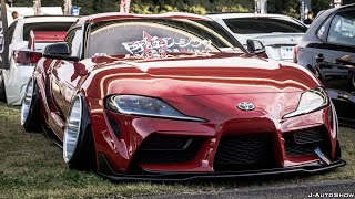 TOYOTA SUPRA A90 stance スープラ カスタム - RIOT2021 - YouTube