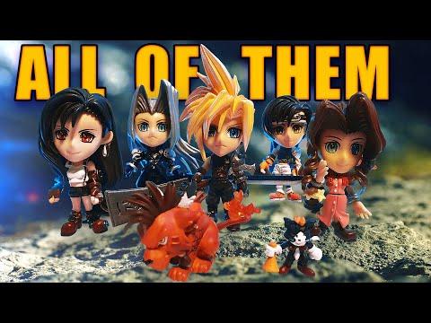 Unboxing ALL Original FF7 Trading Arts Kai Mini Figures - YouTube