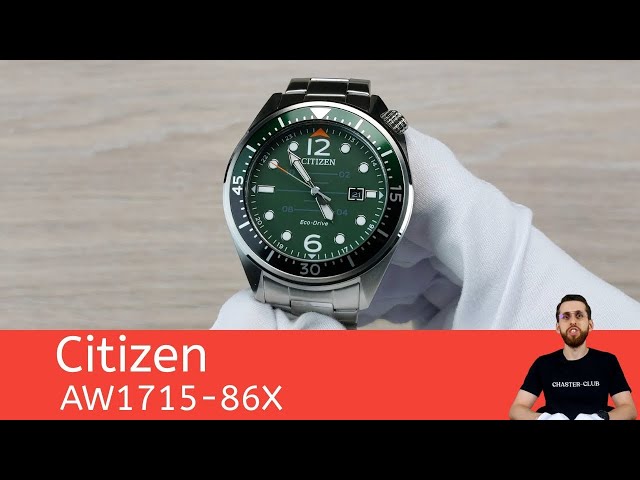 Green Air Horizon / Citizen AW1715-86X / Unboxing / Watch Review
