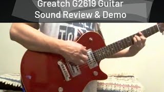 Gretsch Synchromatic Sparkle Jet G2619 Electric Guitar Red Sound