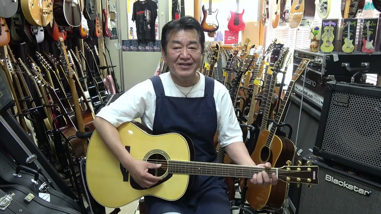 大人気モデル！YAMAHA LL-6 ARE 程度抜群！ - YouTube