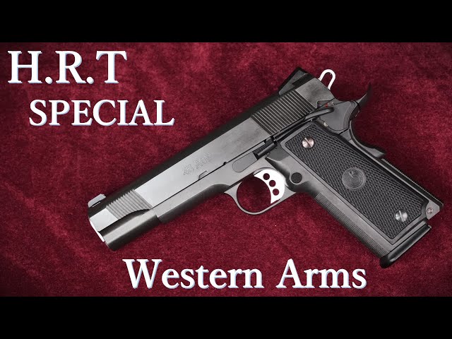 HRT Special カーボンブラック / ウェスタンアームズ：再試射 - YouTube
