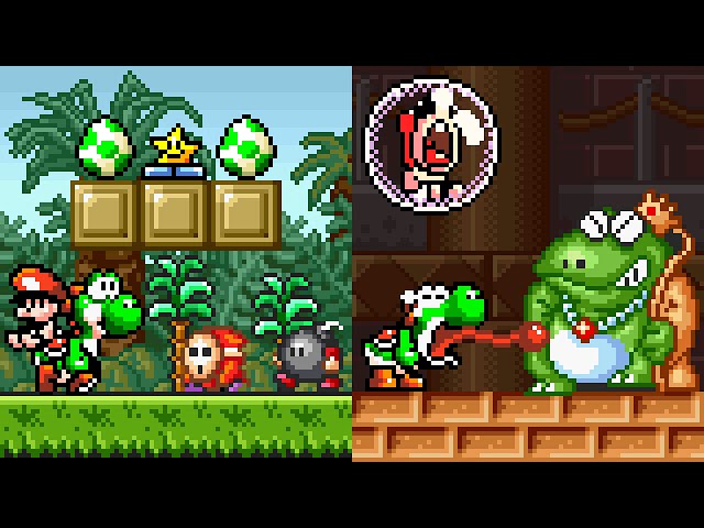 Super Mario Bros. X2 (SMBX 2.0) - Yoshi's Island - Styled Yoshi