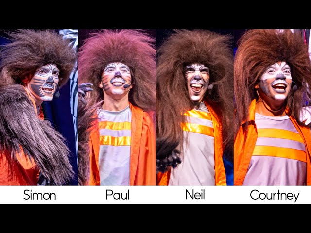 USJ ユニモン25期【ウルフィー】Simon / Paul / Neil(Gary) / Courtney