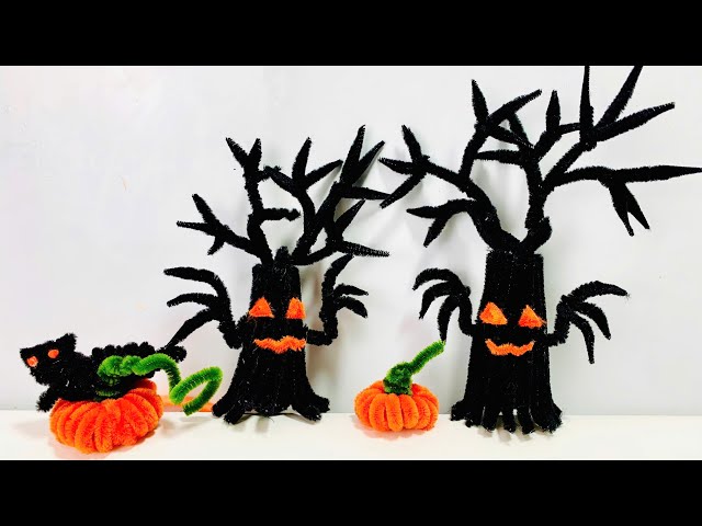 EASY DIY HALLOWEEN DECOR IDEAS | 👻DIY HALLOWEEN SPOOKY TREE