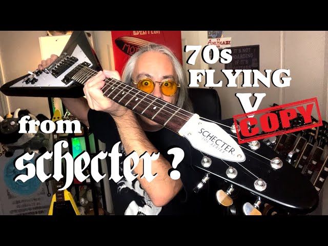 Gibson Flying V Copy from Schecter Japan? - YouTube