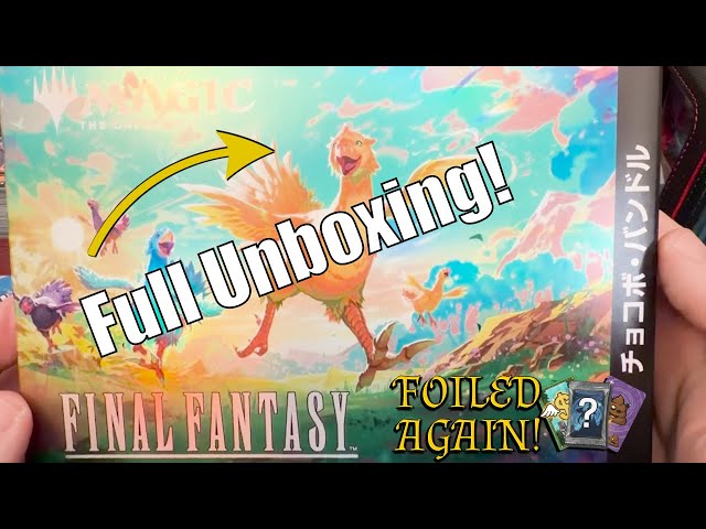Full Unboxing - Japanese Final Fantasy Chocobo Bundle - チョコボ
