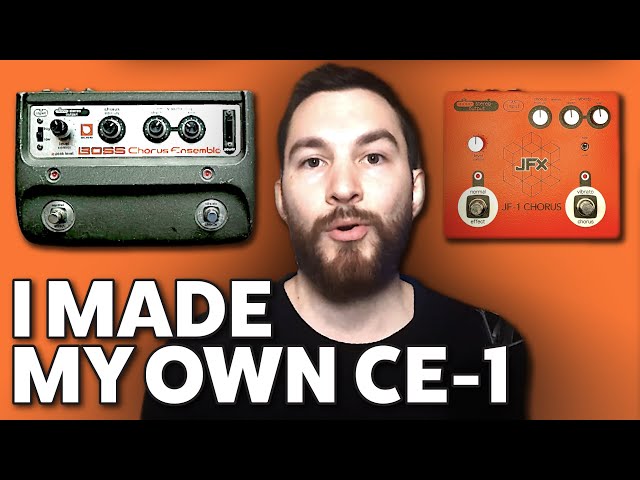 I made my own BOSS CE-1 - YouTube