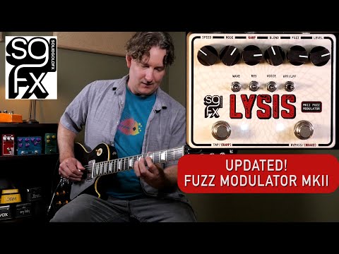 SolidGoldFX Lysis MK II Fuzz Modulator - YouTube
