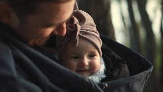 NAVY Babywearing softshell jacket for Dad ELBRUS | Fun2BeMum