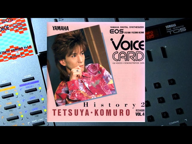 EOS ボイスカード】RCD4000 Demo Song【小室哲哉vol.4】YAMAHA TQ5