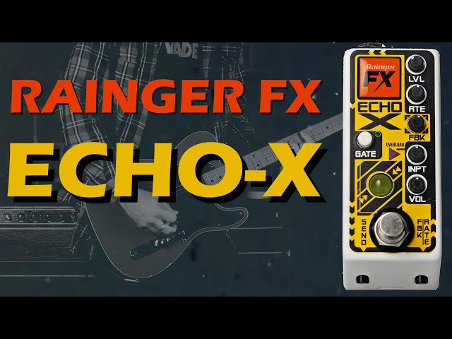 MAS Distro: Rainger FX - Echo-X // Gated Delay - YouTube