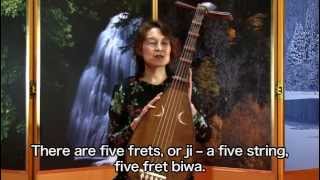 筑前四弦琵琶と五弦琵琶 ～伝統音楽デジタルライブラリー - YouTube