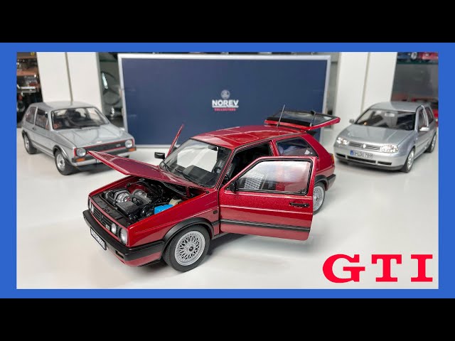 Unboxing the Norev 1/18 Scale Volkswagen Golf mk 2 GTI: A Tribute