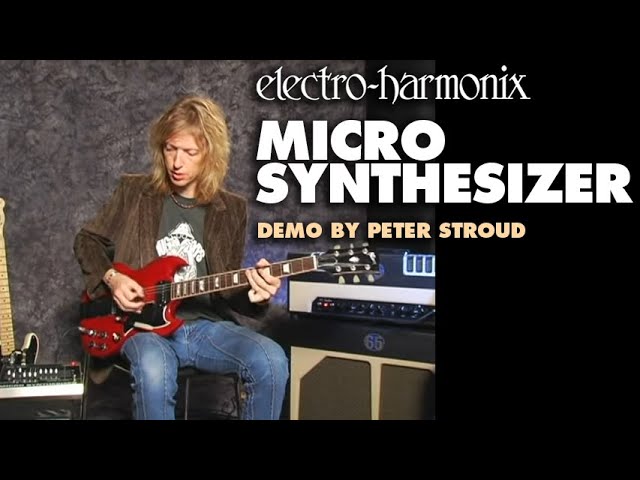 Electro-Harmonix Micro Synthesizer Analog Guitar Microsynth Pedal