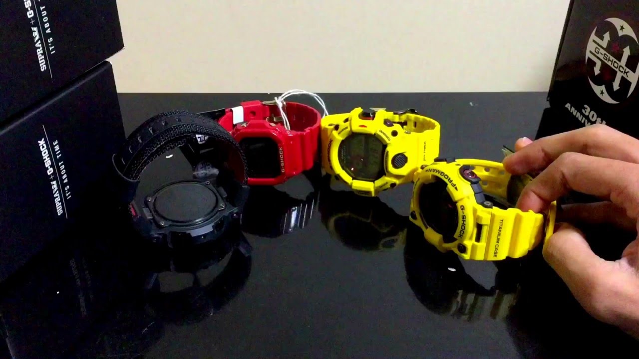 G-Shock 30th Anniversary model | collection in 2016 - YouTube