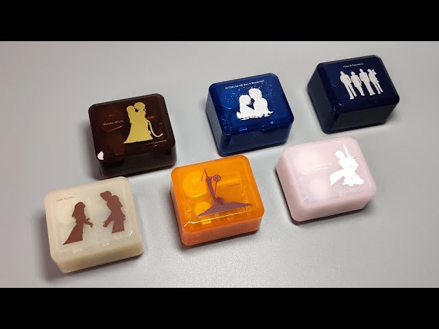 Final Fantasy Music Box VIII IX X XIII XV Unboxing! - YouTube