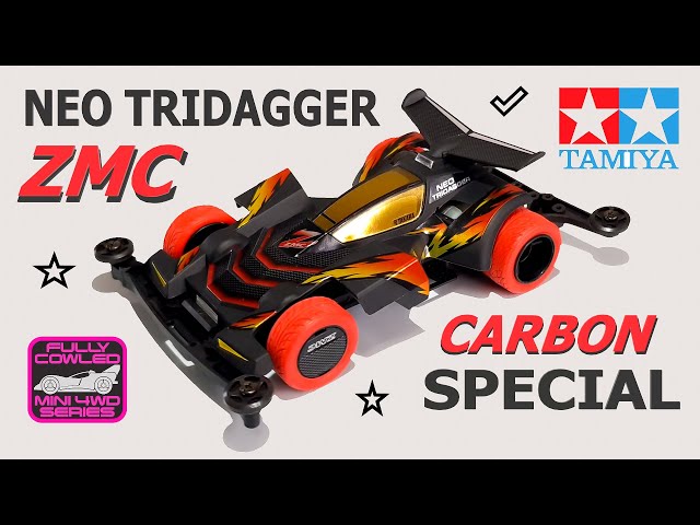 Tamiya Neo Tridagger ZMC Carbon Special 'ORIGINAL' - Unbox Build