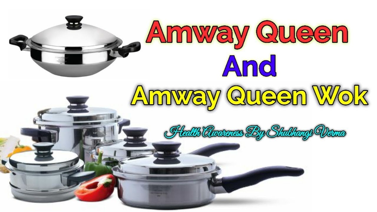 Amway Queen and Queen Wok Cookware Set Detail Video - YouTube