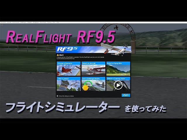RealFlight RF9.5】最新のRCフライトシミュレーター【リアルフライト
