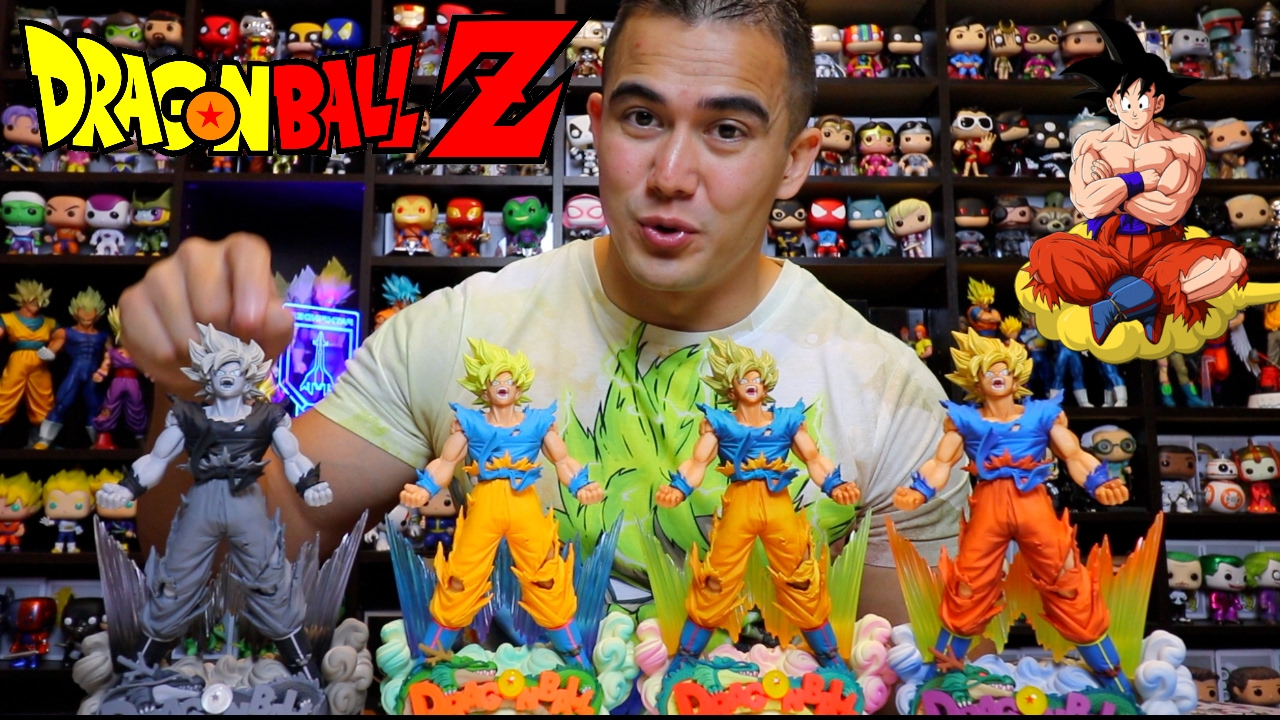 Super Master Stars DIORAMA Super Saiyan Goku Unboxing & Review