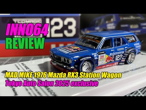 This RX-3 Wagon Is WILD! Inno64 Mad Mike Review (Tokyo Auto Salon
